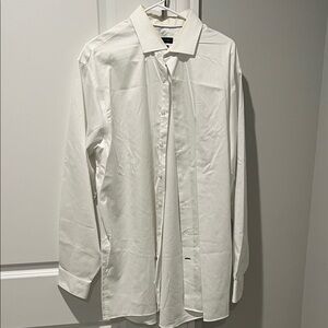 Classic White Men's Shirt